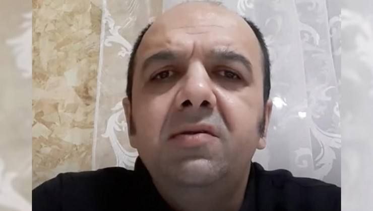 Камал Исаев в зале суда в Азербайджане