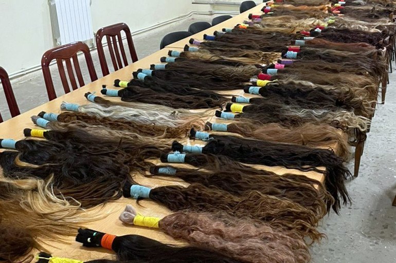 Грузовик на границе Армении, в котором нашли волосы из Ирана