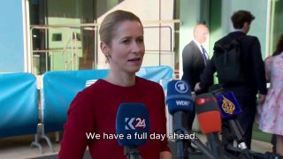 Министр иностранных дел Армении Арарат Мирзоян на заседании Совета ЕС в Люксембурге
