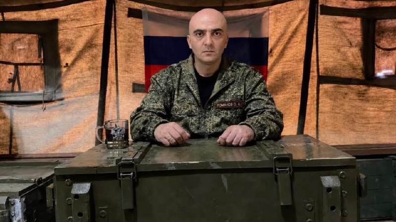 Отар Парцхаладзе, бывший генпрокурор Грузии, командир подразделения «Георгиевский»