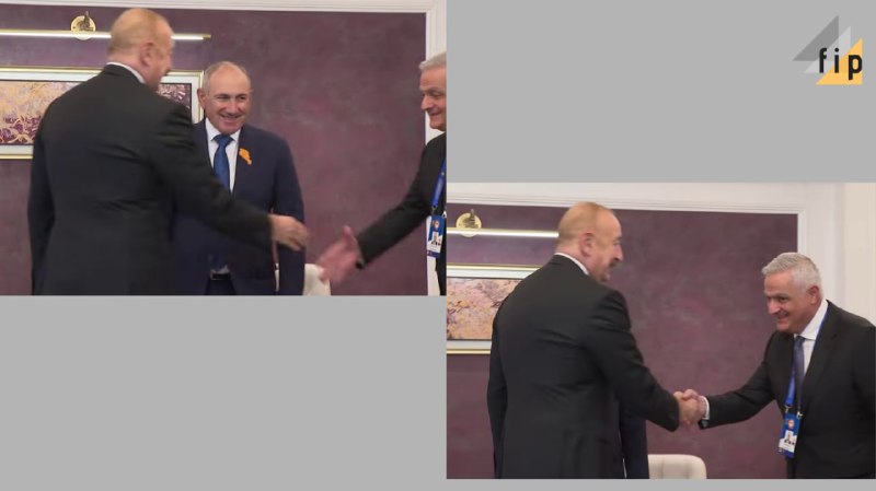 Фейк о поклоне Мгера Григоряна Алиеву в Бишкеке разоблачен фактчекерами