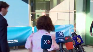 Глава евродипломатии Кая Каллас на рабочем завтраке по Армении