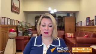 Мария Захарова на брифинге, Дилижан, Тавуш