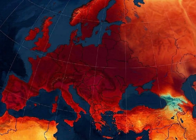 Армения и Грузия выделяются прохладой на фоне аномальной жары в Европе и регионе