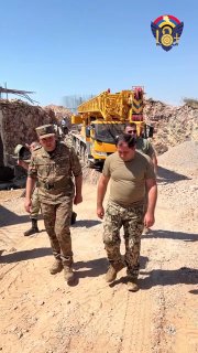 Министр обороны Сурен Папикян посетил строящийся укрепрайон в Тавуше
