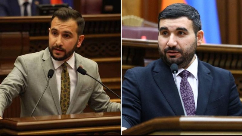 Вице-спикерами парламента Армении избраны Айк Конджорян и Ваагн Алексанян