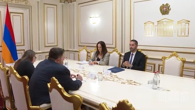 Рубен Рубинян и Дэвид Аллен обсудили в Ереване армяно-американское сотрудничество