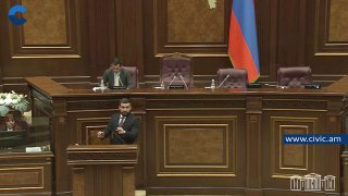 Ваагн Алексанян: оппозиция покинула зал НС РА из-за закона об избирательных взятках